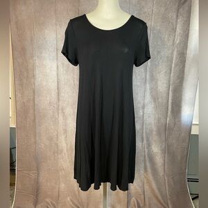 Mossimo Supply Co | Black Short Sleeve T-Shirt Dress | Size Small